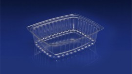 DLC-048<br></br>  48 OUNCE DELI TRAY – BULK PACK<br></br>  5 Tiers x 6 cases per tier = 30 cases per pallet