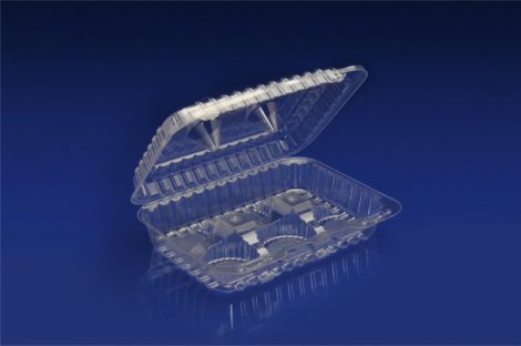 CHC-6CL <br><br> 6 CELL CUPCAKE CONTAINER/LOW PROFILE  <br> <br> 5 Tiers x 9 cases per tier = 45 cases per pallet