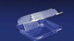 CBC-88S<br></br> ClearBoost 7″ PET Slanted Container